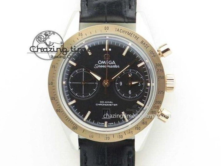 0408 Seamaster 300m Diver YG OMF 1:1 Best Edition Blue Orange Ceramic White Dial on Blue Nato Strap A Colorful 7704